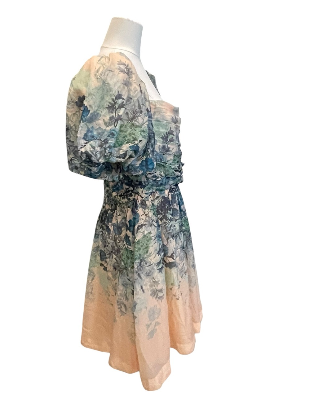 Let Me Be Flo Ruched Mini Dress Size:XL - Picture 4 of 10